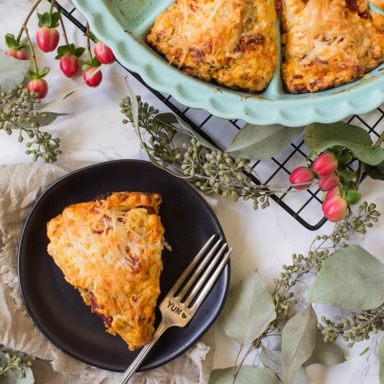 Sun-Dried Tomato Pesto Scones