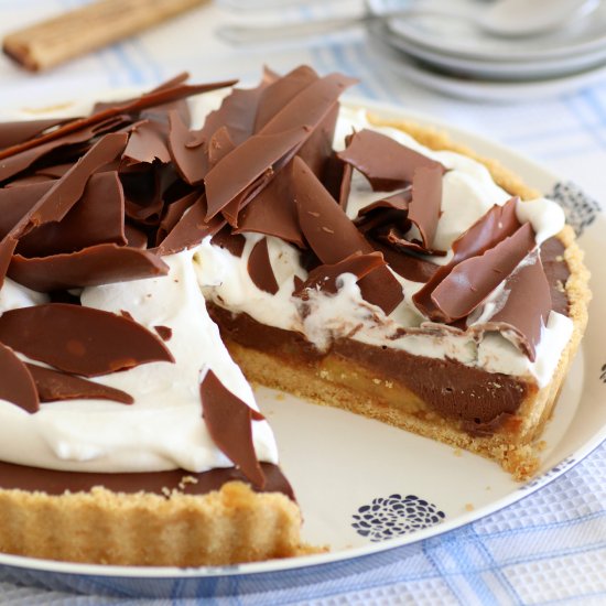 Banana and Chocolate Cream Pie