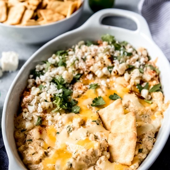 GRILLED MEXICAN STREET CORN DIP