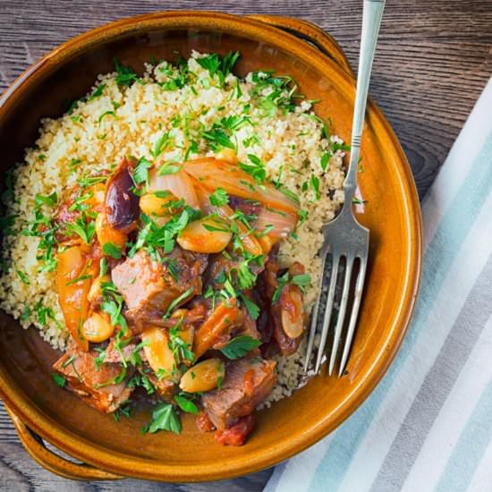 Duck Tagine With Almonds