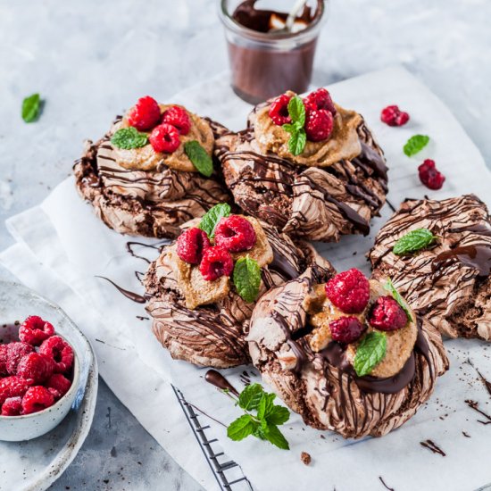 Double Chocolate Meringues