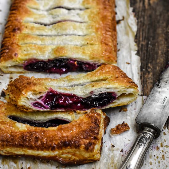 Spiced Berry Jalousie Tart