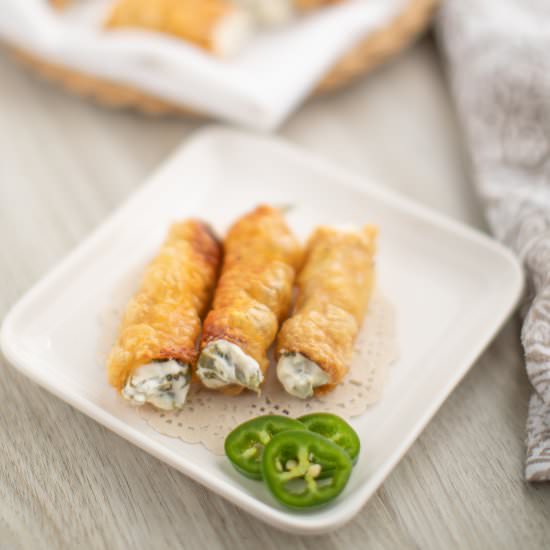 CHICKEN WRAPPED JALAPENO POPPERS