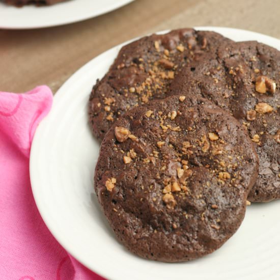 Gluten Free Brownie Mix Cookies