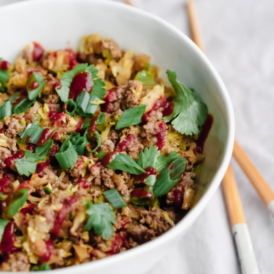 Egg Roll in a Bowl