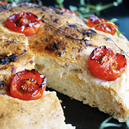 Easy Vegan Focaccia Bread