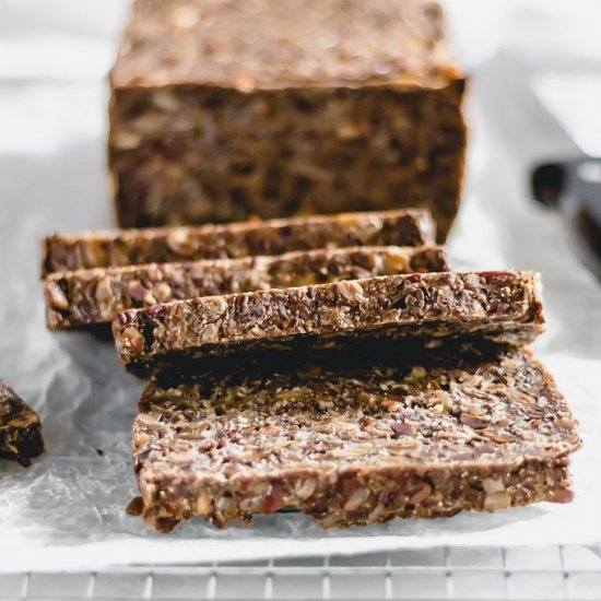 The Easiest Grain-Free Seeded Bread