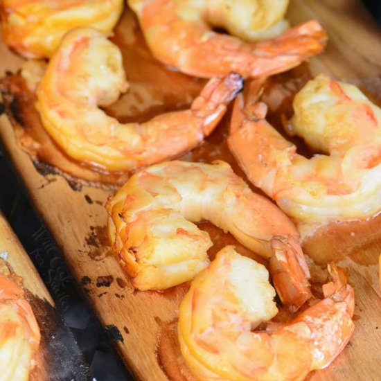 Cedar Plank Shrimp