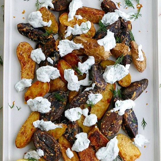 Crispy Roasted Fingerling Potatoes