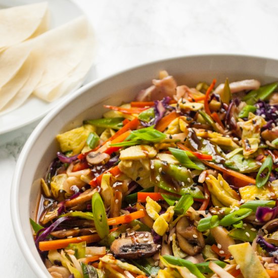 Moo shu vegetables