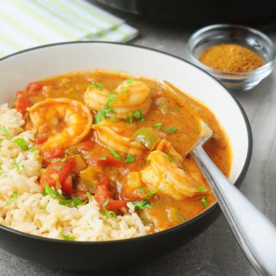 Authentic Cajun Shrimp Etoufee