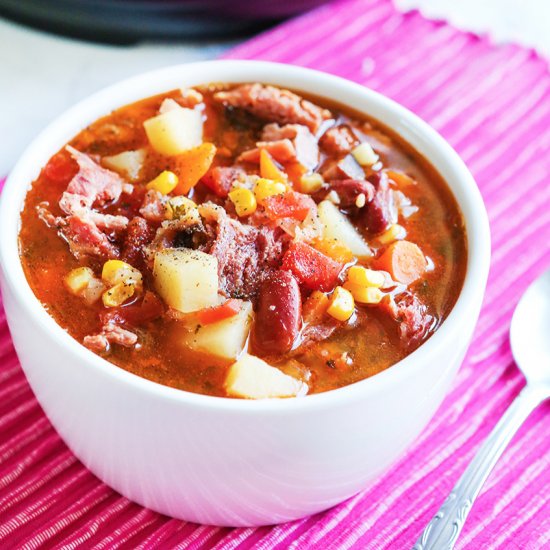 Instant Pot Ham Bone Soup