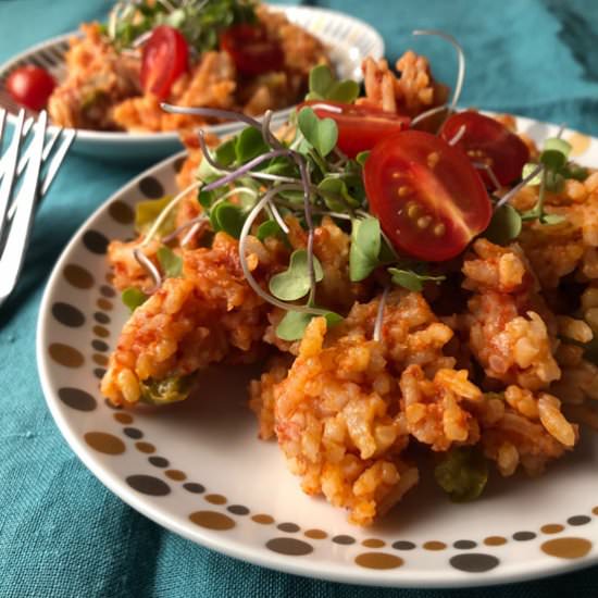 Charleston Red Rice in Instant Pot