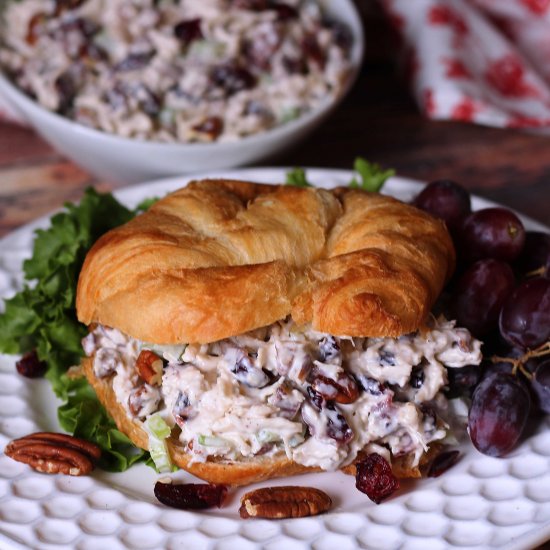 Cranberry Pecan Chicken Salad