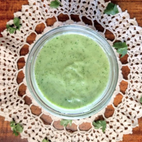 Creamy Avocado Lime Dressing