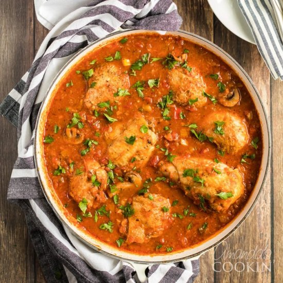 Chicken Cacciatore