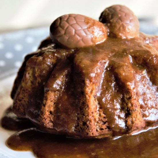 Sticky Toffee Pudding {For One}