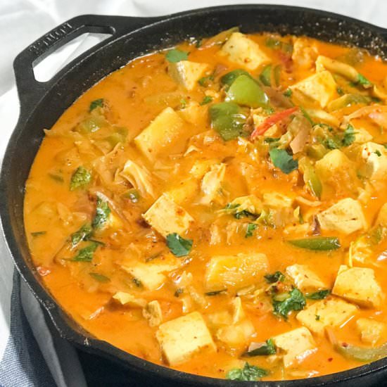 Pineapple Tofu Curry