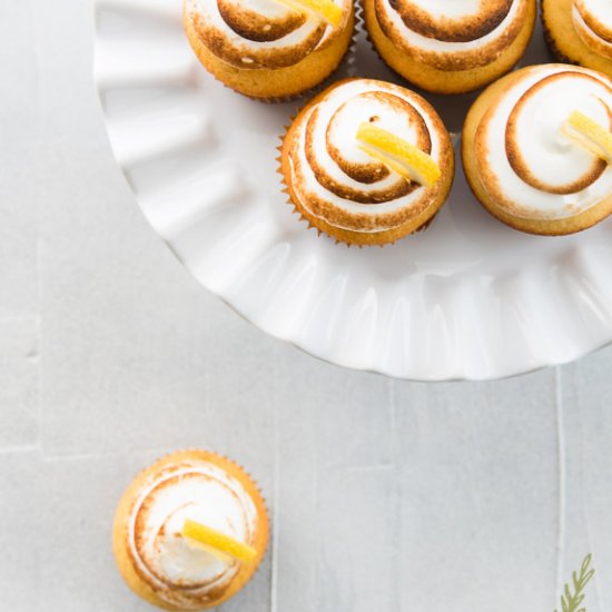 Lemon Meringue Cupcakes