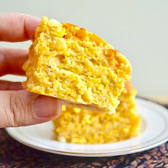 The Corniest Cheddar Cornbread