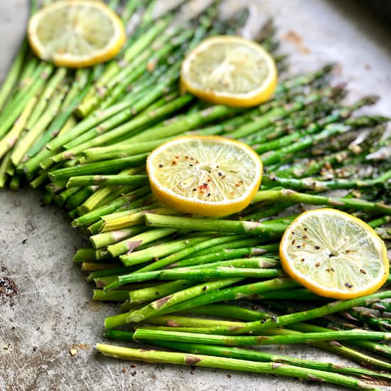 Lemon Butter Asparagus