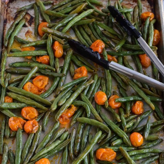 Oven Roasted Green Beans