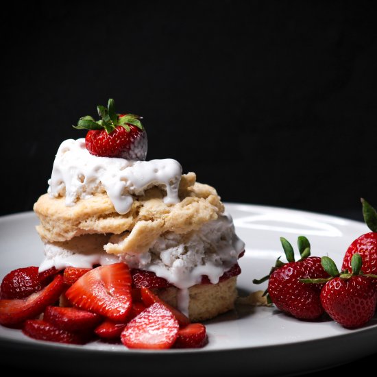 Vegan Strawberry Shortcake