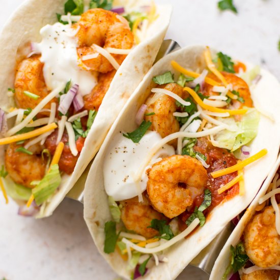 Easy Shrimp Tacos