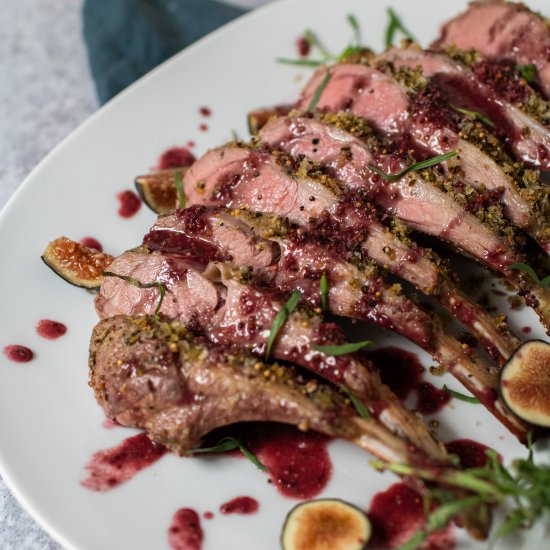 Provencal Rack of Lamb