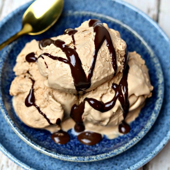 Keto PB Chocolate Ice Cream