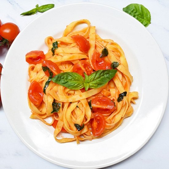 Tagliatelle With Cherry Tomatoes