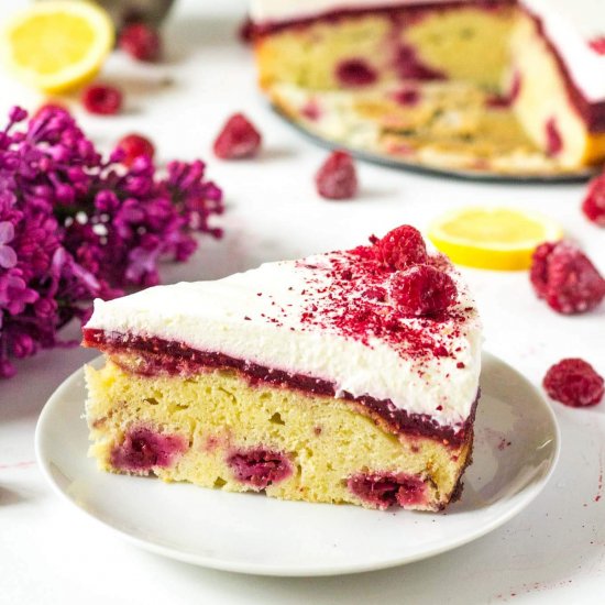 Raspberry Lemon Cake