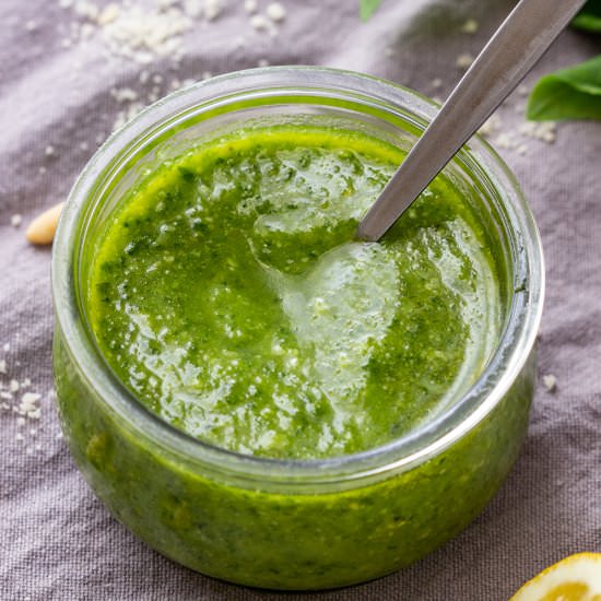 fresh basil pesto