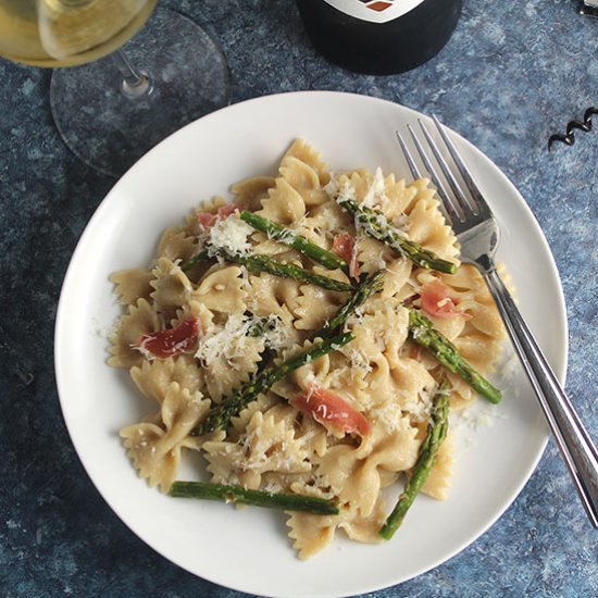 Roasted Asparagus Pasta