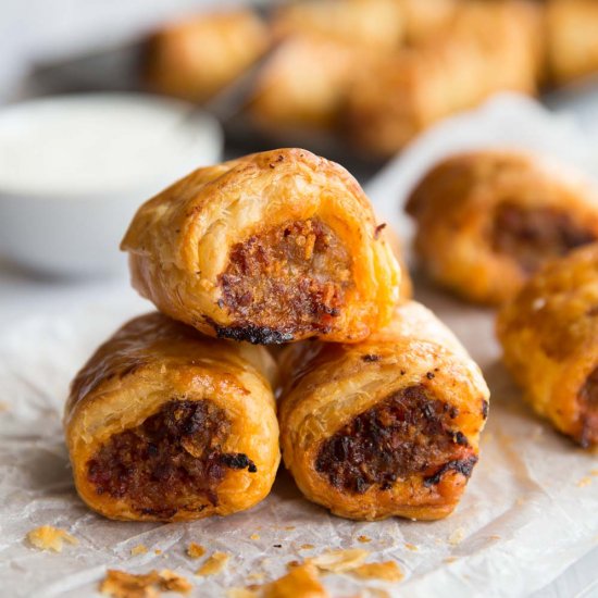 Chorizo Sausage Rolls