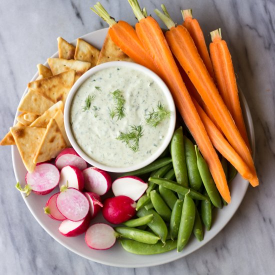 Dill-Horseradish Veggie Dip