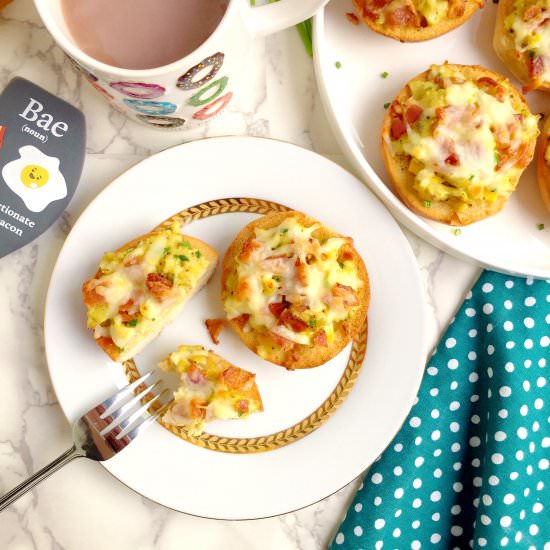 Breakfast Bagel Bites