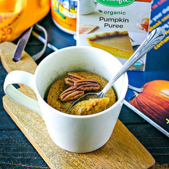 Pumpkin Spice Mug Cake