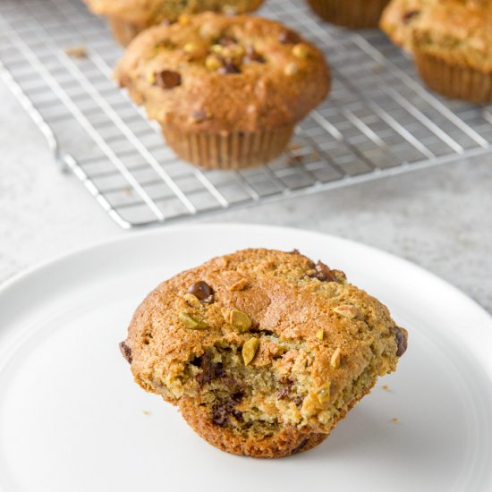 Pistachio Muffins