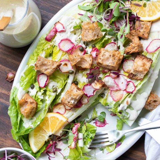 Vegan Caesar Salad