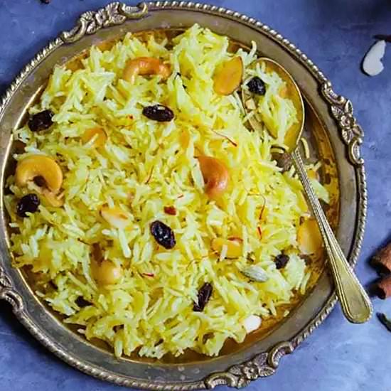 Zarda Meethe Chawal