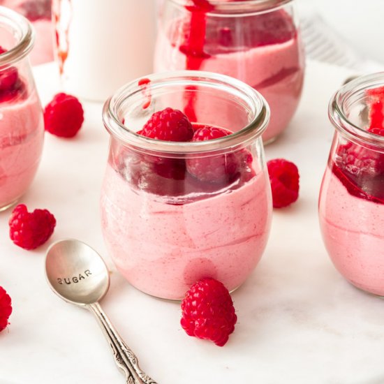 Easy Raspberry Mousse