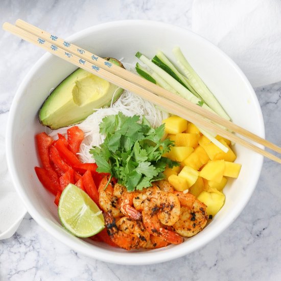 25-Minute Healthy Shrimp Bowls