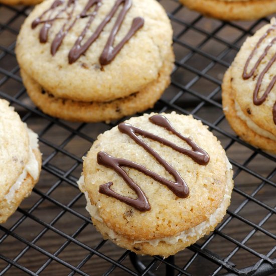 Coffee Sandwich Cookies