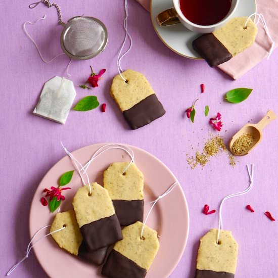 Earl Grey TeaBag Cookies