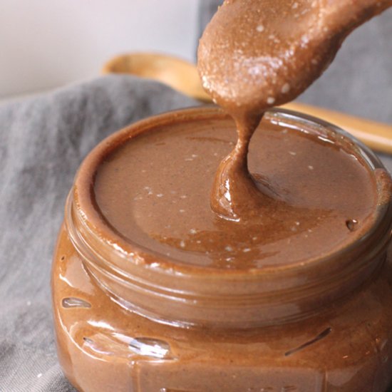 Homemade Dark Choc Almond Butter