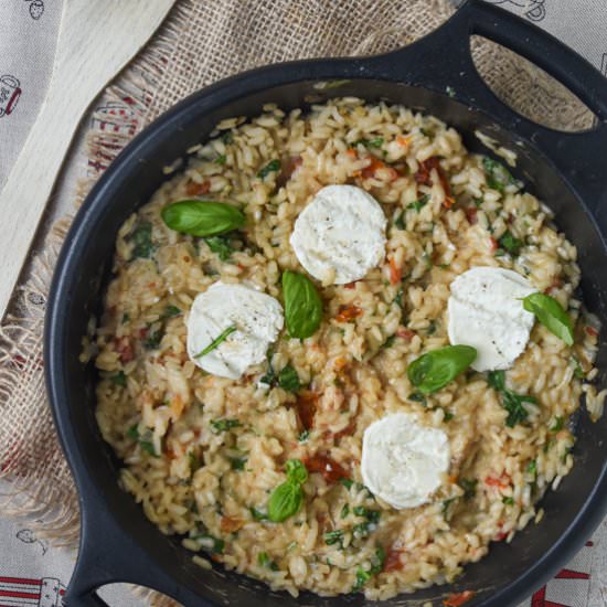 Risotto with tomatoes