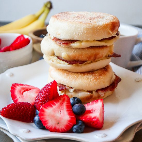 Make-Ahead Breakfast Sandwiches