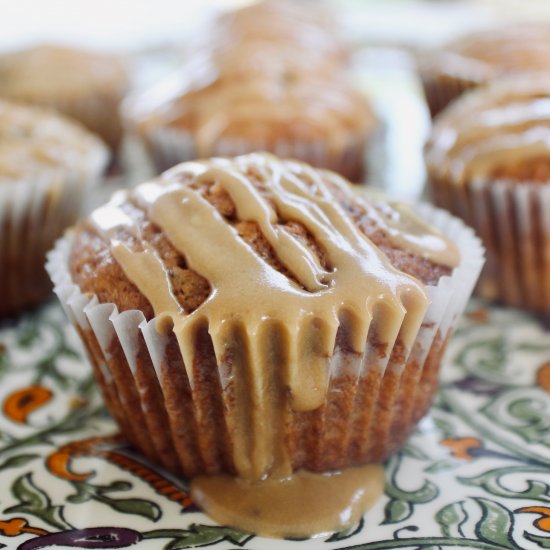 Fluffy Banana Muffins