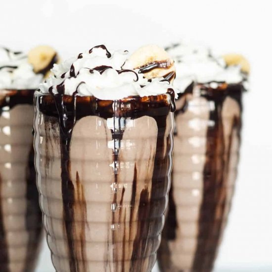 Chocolate Banana Milkshake